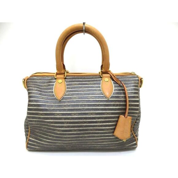Louis Vuitton Monogram Eden Argent Speedy Bandouliere 2 Way Bag - Picture 1 of 13